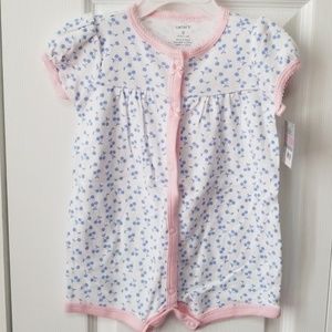 Carter's One Piece Creeper NWT